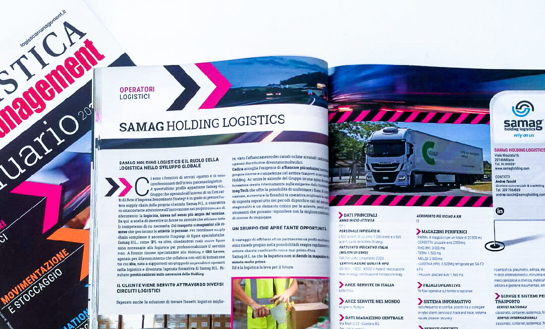 L’Annuario di Logistica Management 2021 – Samag H.L. e il ruolo della logistica nello sviluppo globale